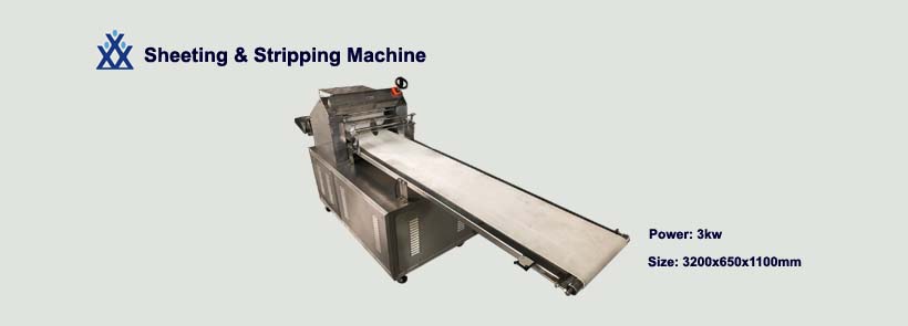 Sheeting & Stripping Machine
